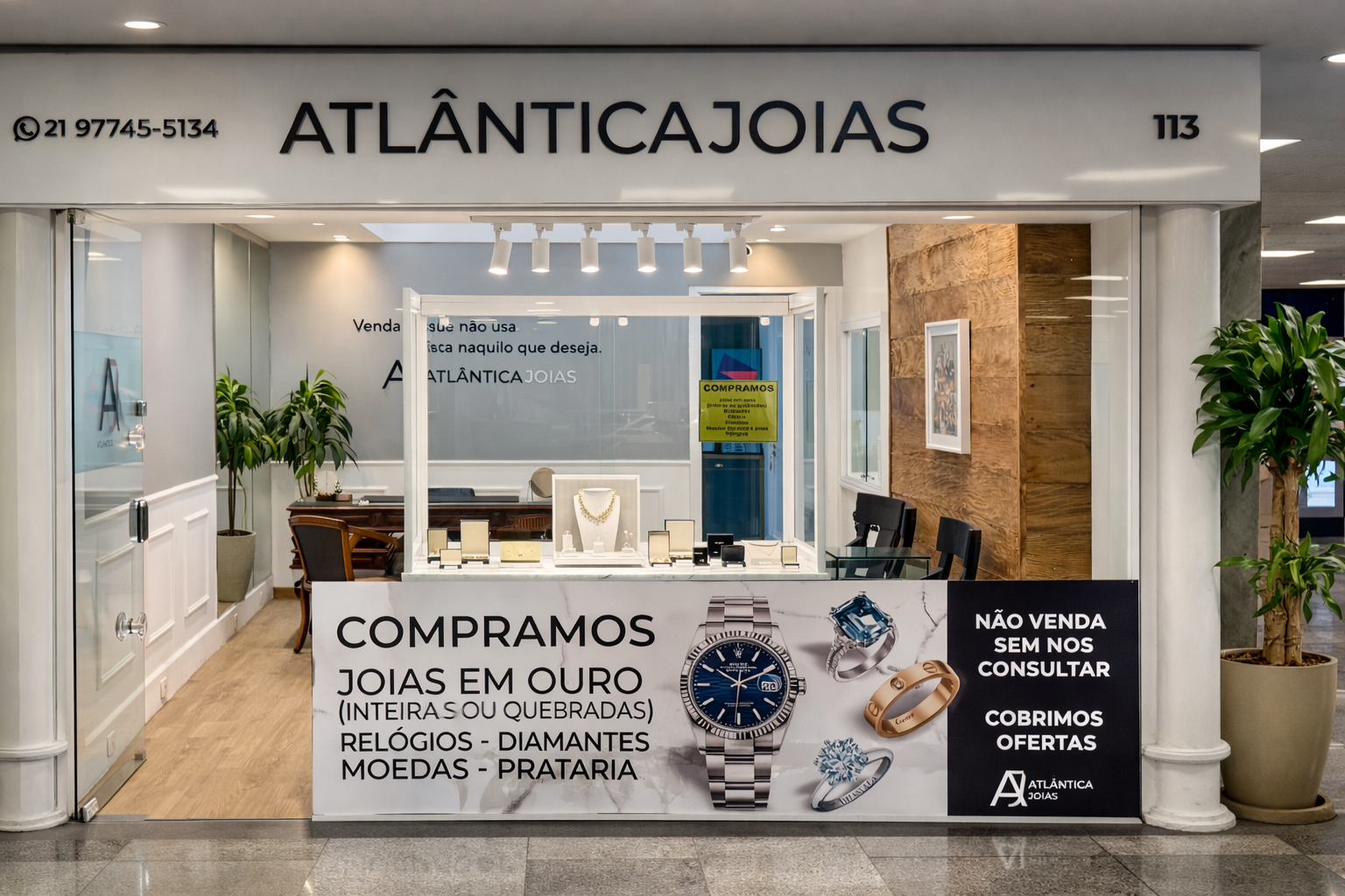 Atlântica Joias - Compra e avaliação de joias no Rio de Janeiro